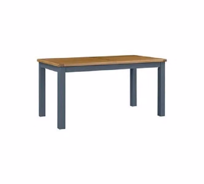 Kent Rectangular Dining Room Table in Grey and Brown Wood