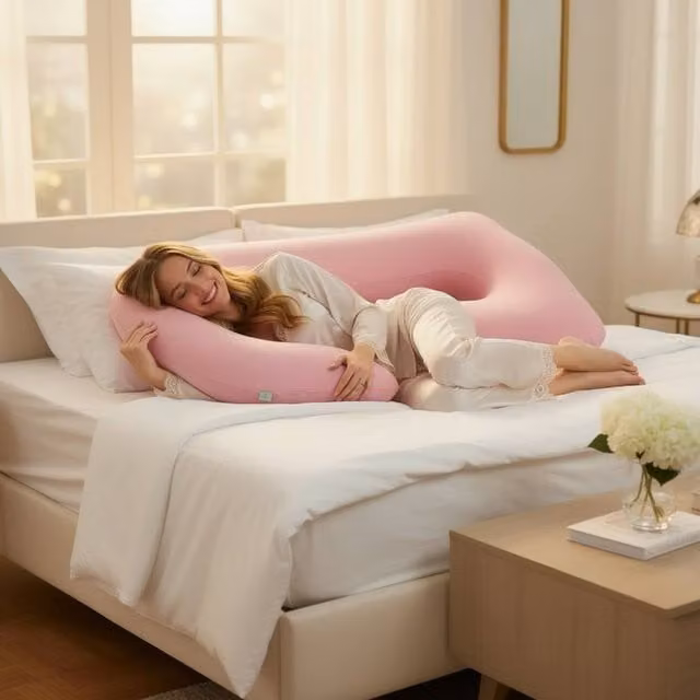 Gaveno Cavailia U Shaped Full Body Pillow in Pink