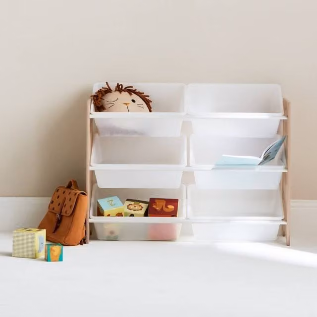 sweeek Toy Storage Unit in Light Brown
