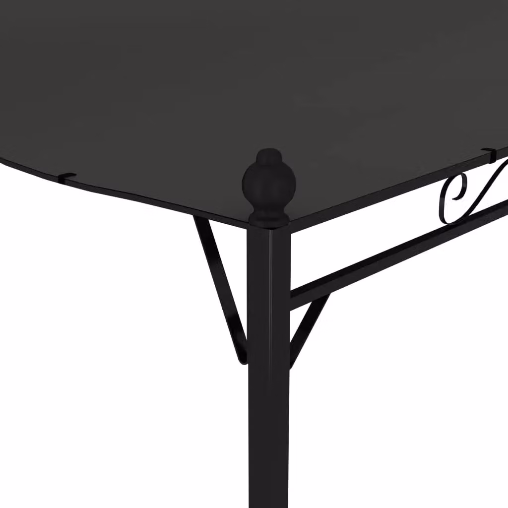 Berkfield Home Sunshade Awning in Anthracite and Black, W: 300 cm, D: 240 cm, H: 255 cm – 2