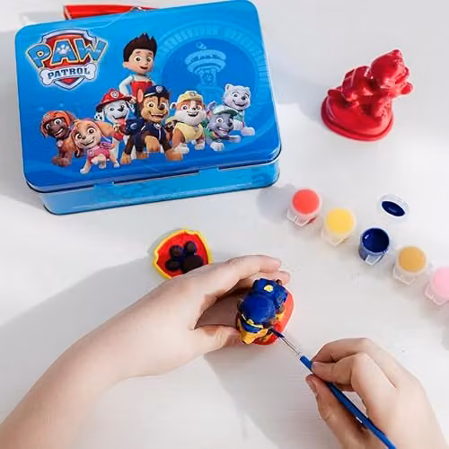 Totum Paw Patrol Plaster Pups Painting Kit in Blue and Multicolour Suitcase – 3