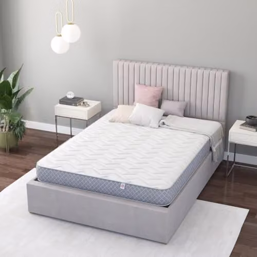 Aspire Beds 3 Layer Bonnell Cool Mattress, White, W/D/H: 90 x 190 cm