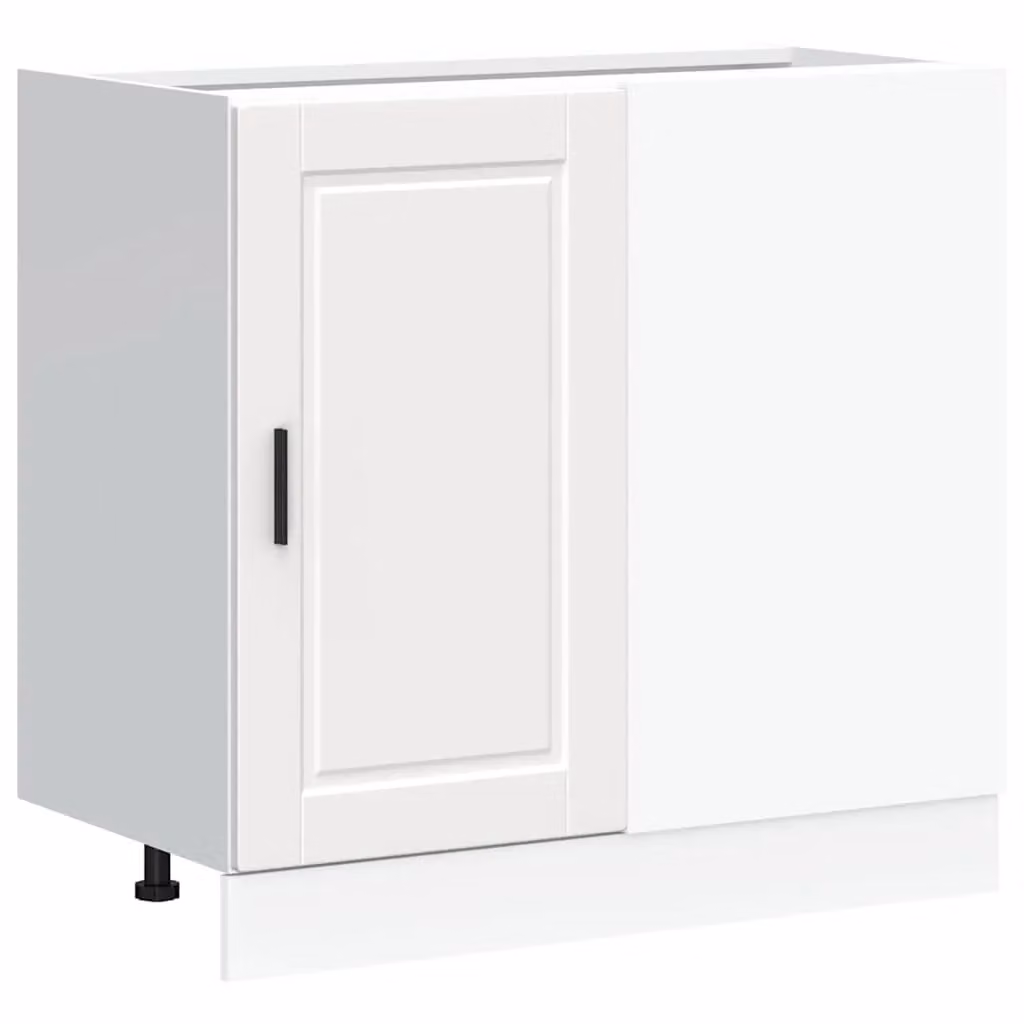 Berkfield Home Porto White Matt MDF Kitchen Base Unit