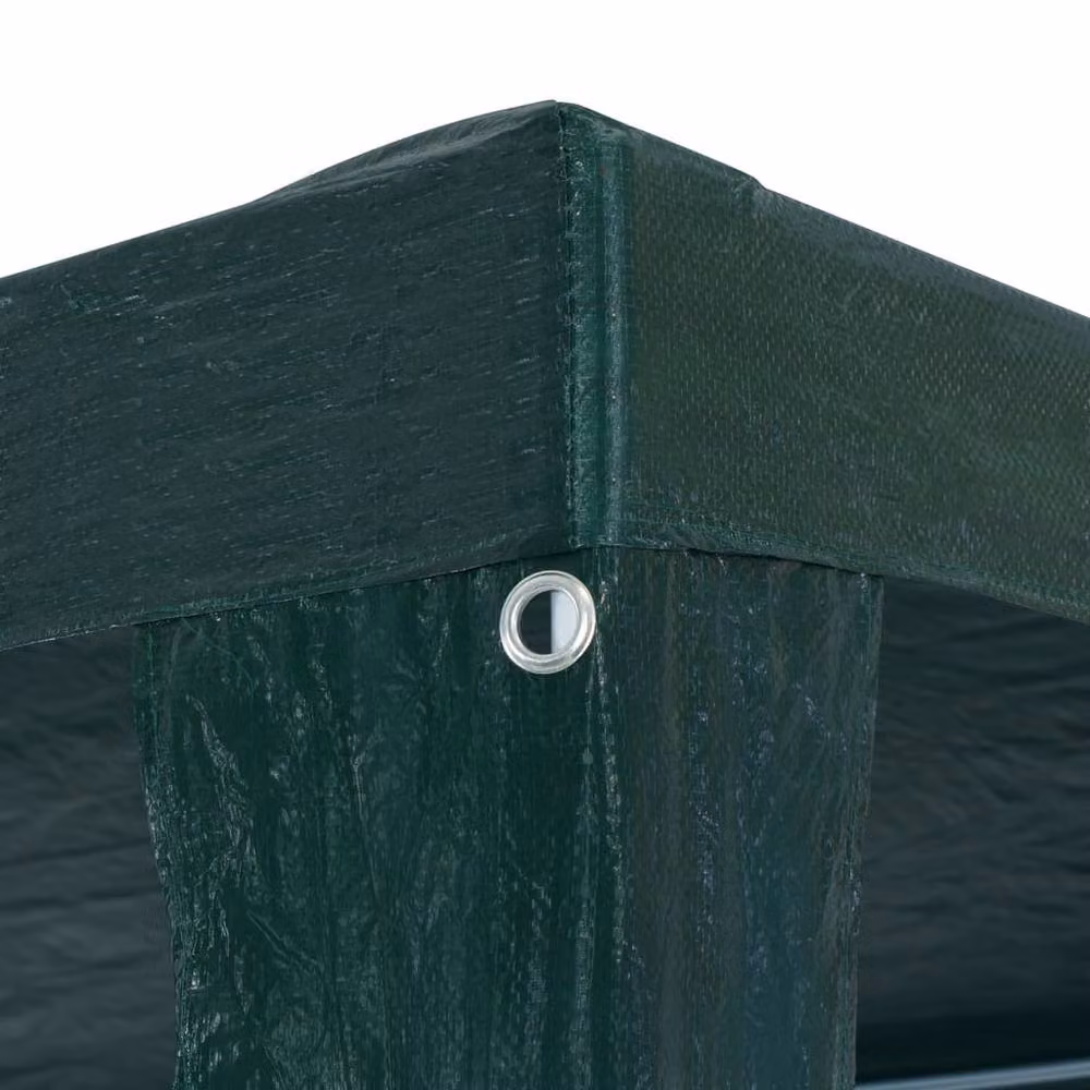 Berkfield Home Green PE Party Tent W: 300 cm, D: 300 cm, H: 200 cm – 2