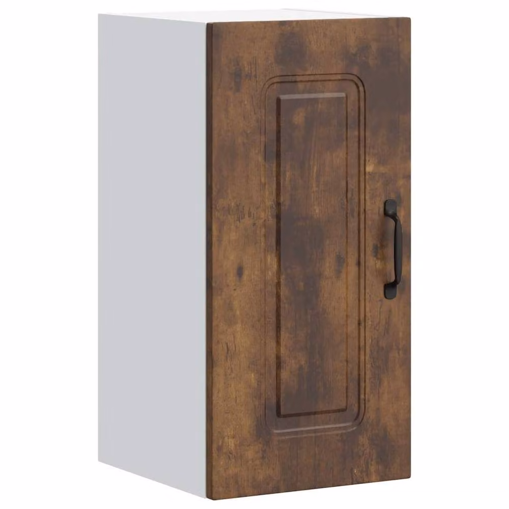 Berkfield Home Kalmar Kitchen Wall Cabinet in Smoked Oak Brown, W/D/H: 60.0 x 31.0 x 20.0 cm – 3