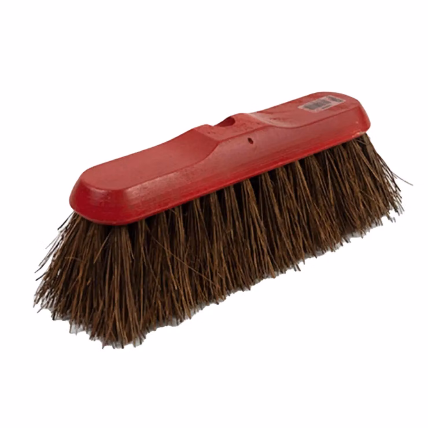 Universal Textiles Red Dyed Stiff Bassine Sweeping Broom Head, 27.9 cm – 2