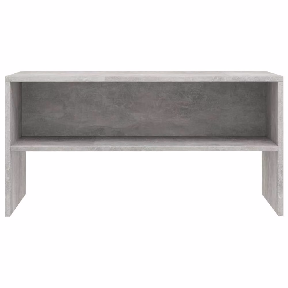 Berkfield Home TV Cabinet in Concrete Grey, W/D/H: 80 x 40 x 40 cm – 4