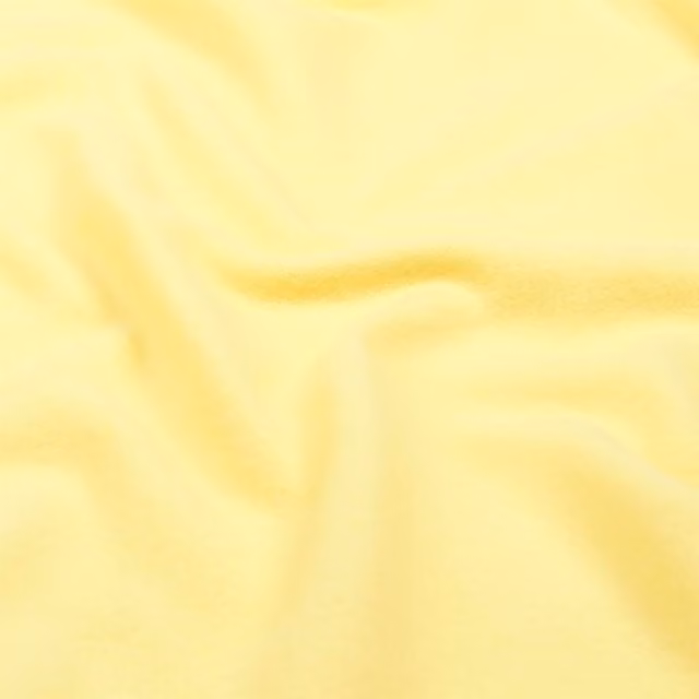 Dreamscene Plain Yellow Fleece Throw Blanket, W: 150 cm