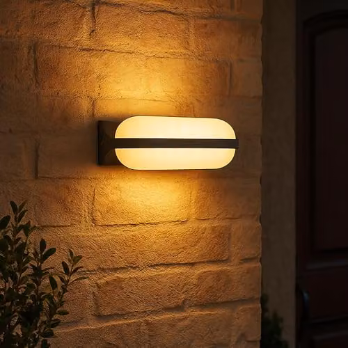 Netlighting Globo Lighting LED Outdoor Up Down Wall Light Anthracite, L 26 x W 10 x H 6.1 cm – 2