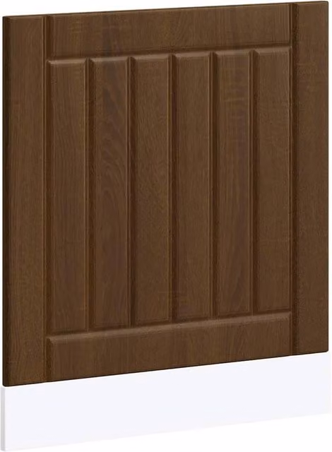 Berkfield Home Lucca Dishwasher Panel in Brown Oak Engineered Wood