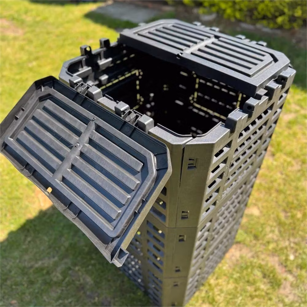 Nordara 500 Litre Plastic Garden Composter Compost Bin in Black – 2