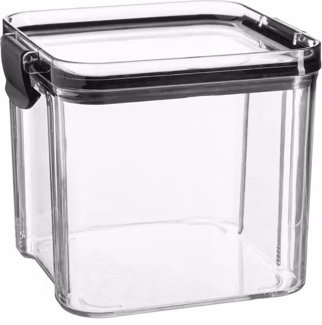 Havendro Black Airtight BPA-Free Leakproof Food Storage Container, 700ml