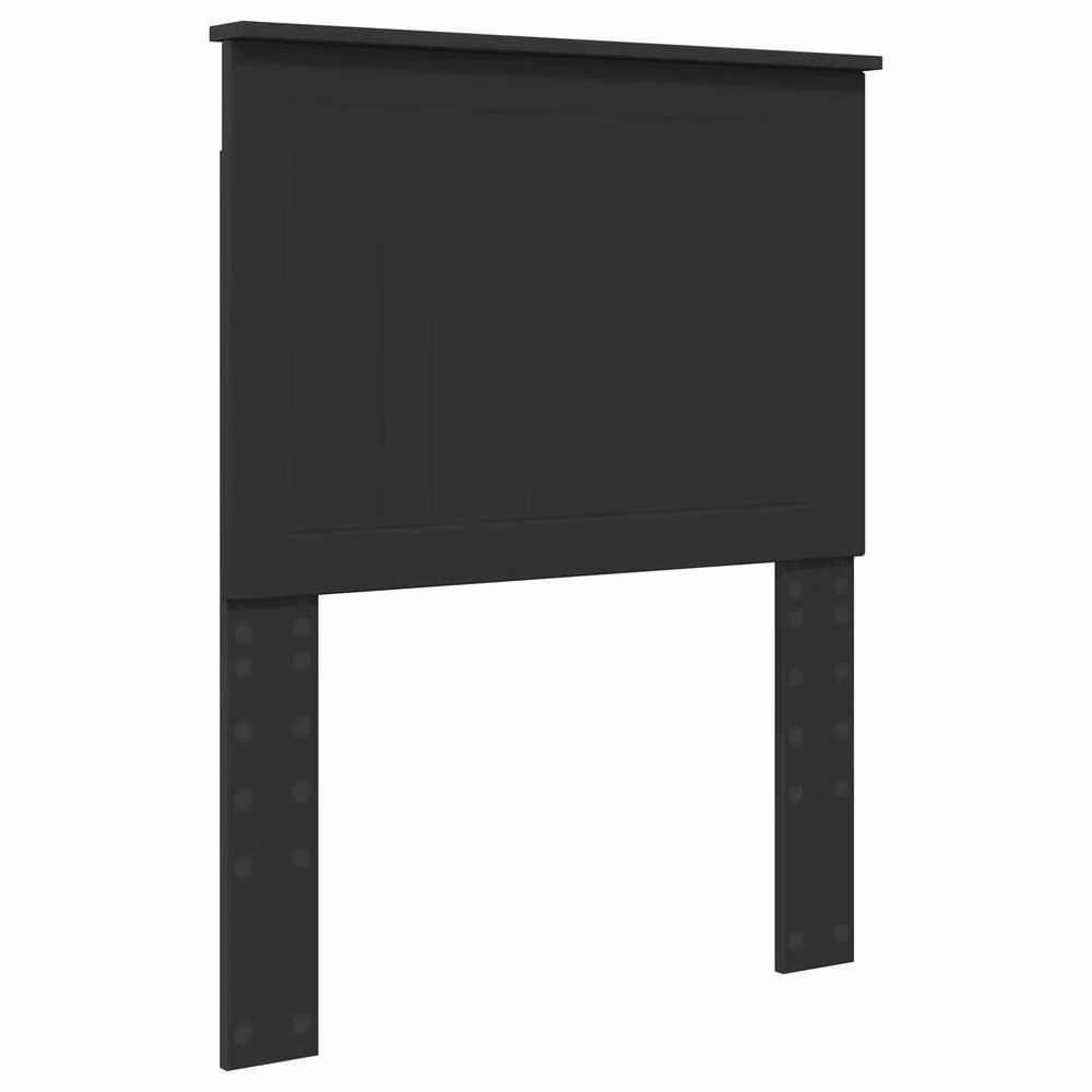 Berkfield Home Modern Storage Bed with Headboard and Drawers in Black, W/D/H: 190 x 75 x 75 cm – 3