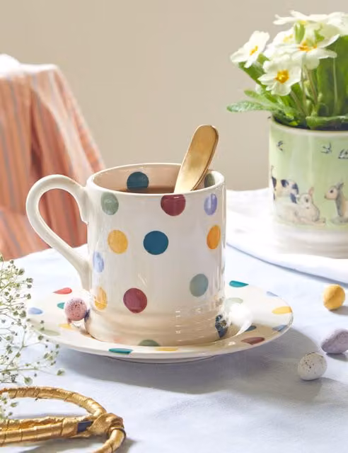 Emma Bridgewater Polka Dot Ceramic Mug in Multicolour
