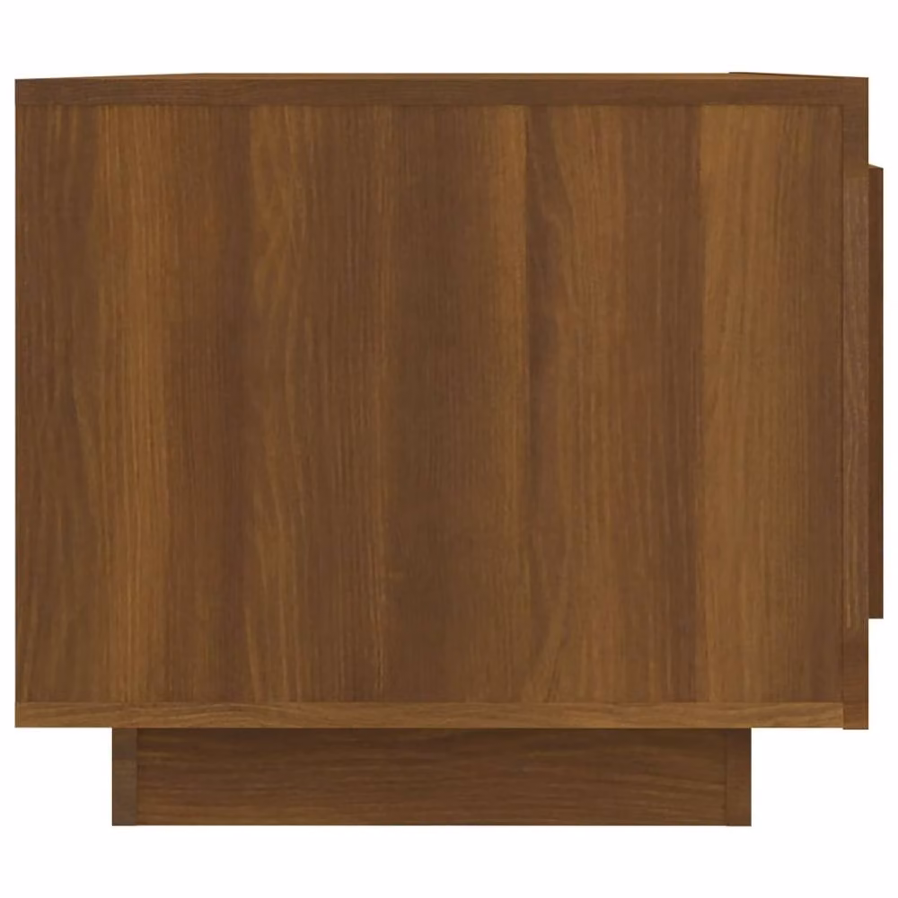 Berkfield Home Modern Rectangular Coffee Table in Brown Oak, W/D/H: 102 x 50 x 45 cm – 3