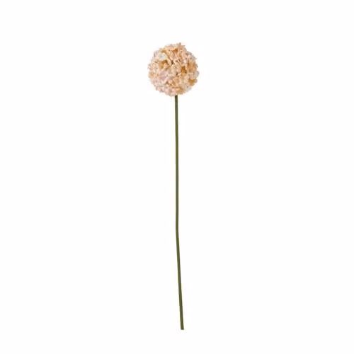 Hill Interiors Allium Artificial Flower in White