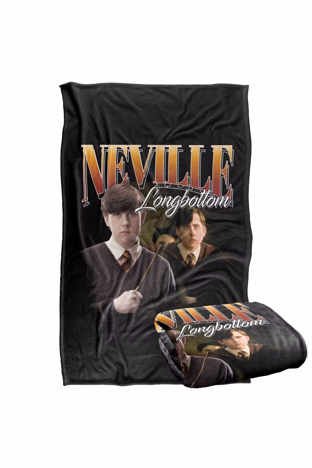 LOGOVISION Harry Potter Neville Longbottom Homage Super Soft Fleece Throw Blanket, Multicolour, W: 127.0 cm, D: 152.4 cm – 7
