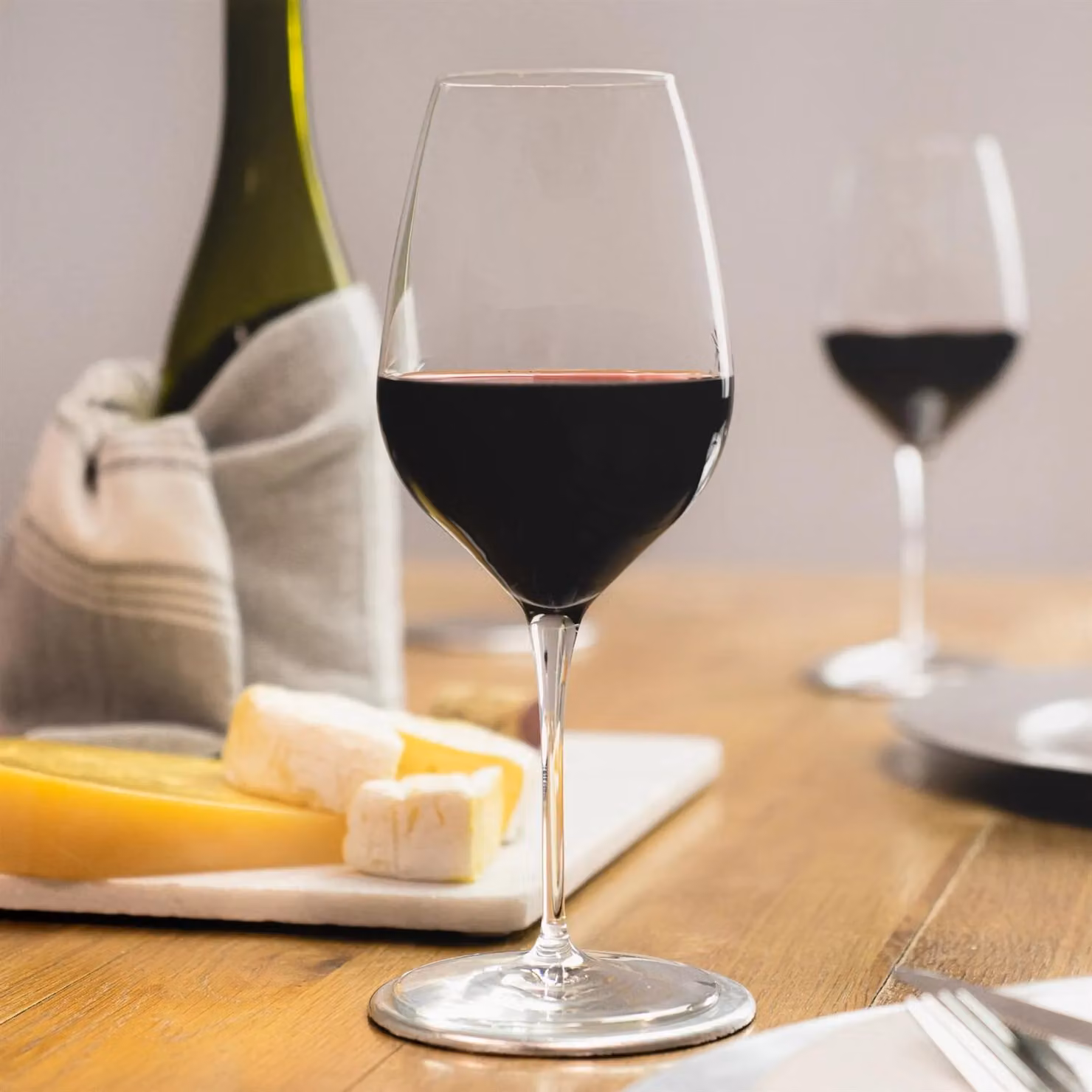 Bormioli Rocco Inalto Tre Sensi Red Wine Glasses, 550 ml, Pack of 24, Transparent – 2