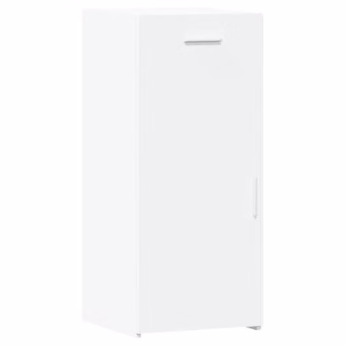 vidaXL Classic Sideboard in White MDF, W/D/H: 40 x 42.5 x 93 cm – 1