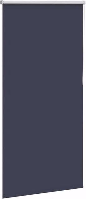 Berkfield Home Navy Blue Blackout Roller Blind, Thermal Insulating Polyester, W: 85 cm, H: 175 cm