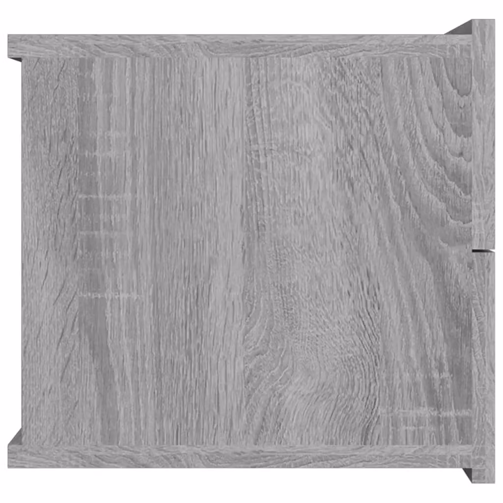Berkfield Home Set of 2 Grey Sonoma Bedside Cabinets in Engineered Wood W/D/H: 40 x 30 x 30 cm – 3