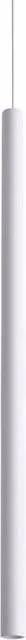 Netlighting Look Slim LED Pendant Ceiling Light, White, 70 cm, 1000 lm, 3000 K