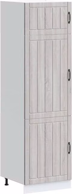 Berkfield Home Lucca Kitchen Cupboard in Grey Sonoma Engineered Wood