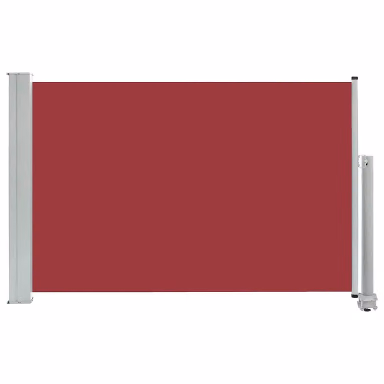 Berkfield Home Patio Retractable Side Awning in Red, W/D/H: 300 x 60 x 60 cm