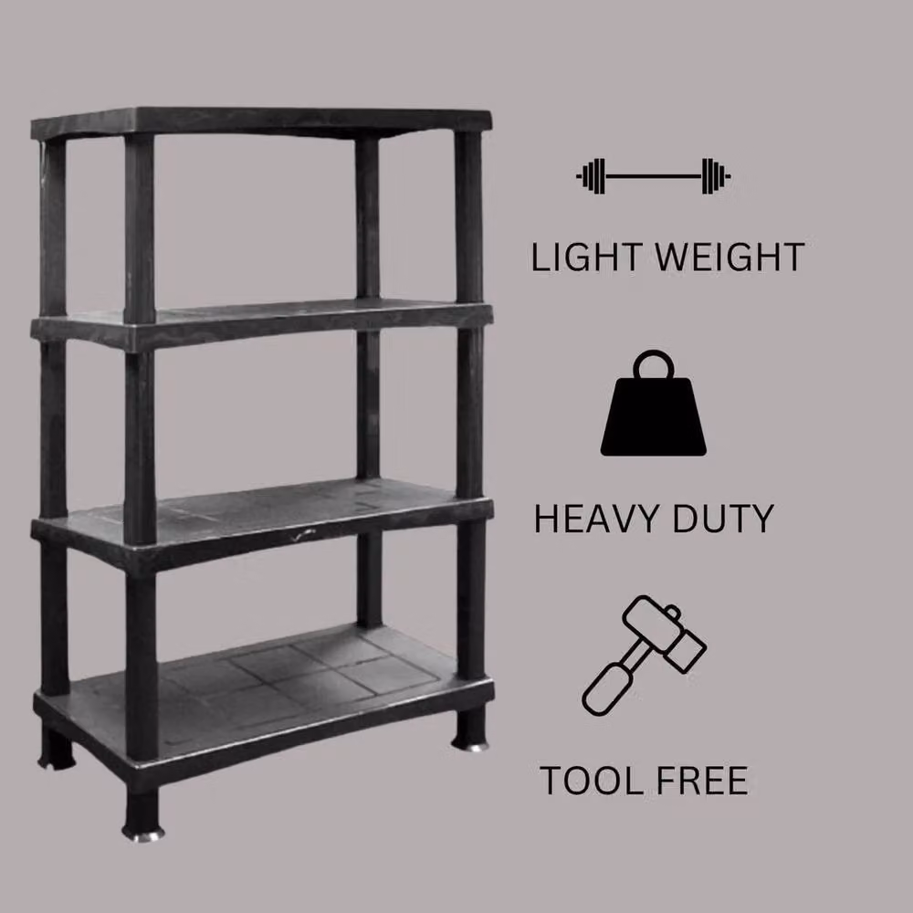 FORGEVIO Black Freestanding Garden Storage Rack – 2