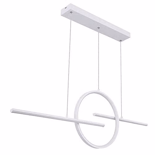 Netlighting Barral LED Pendant Light in White, Dimmable with Remote Control – 1