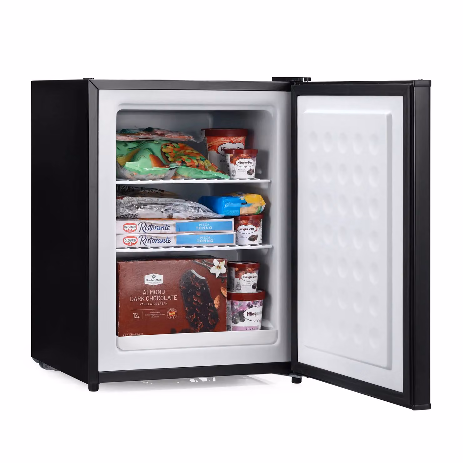 Subcold Under Counter Upright Freezer in Black with Reversible Door – 8