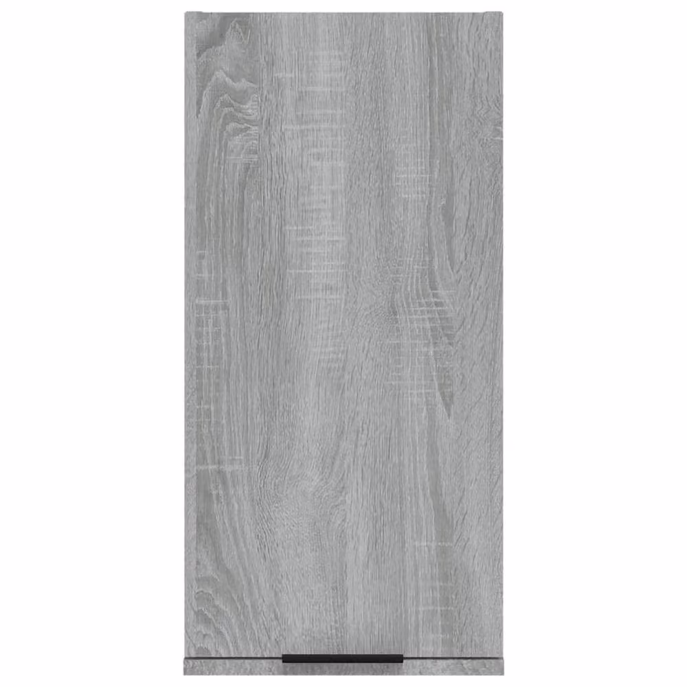 Berkfield Home Wall-mounted Bathroom Cabinet in Grey Sonoma, W/D/H: 32 x 20 x 67 cm – 2