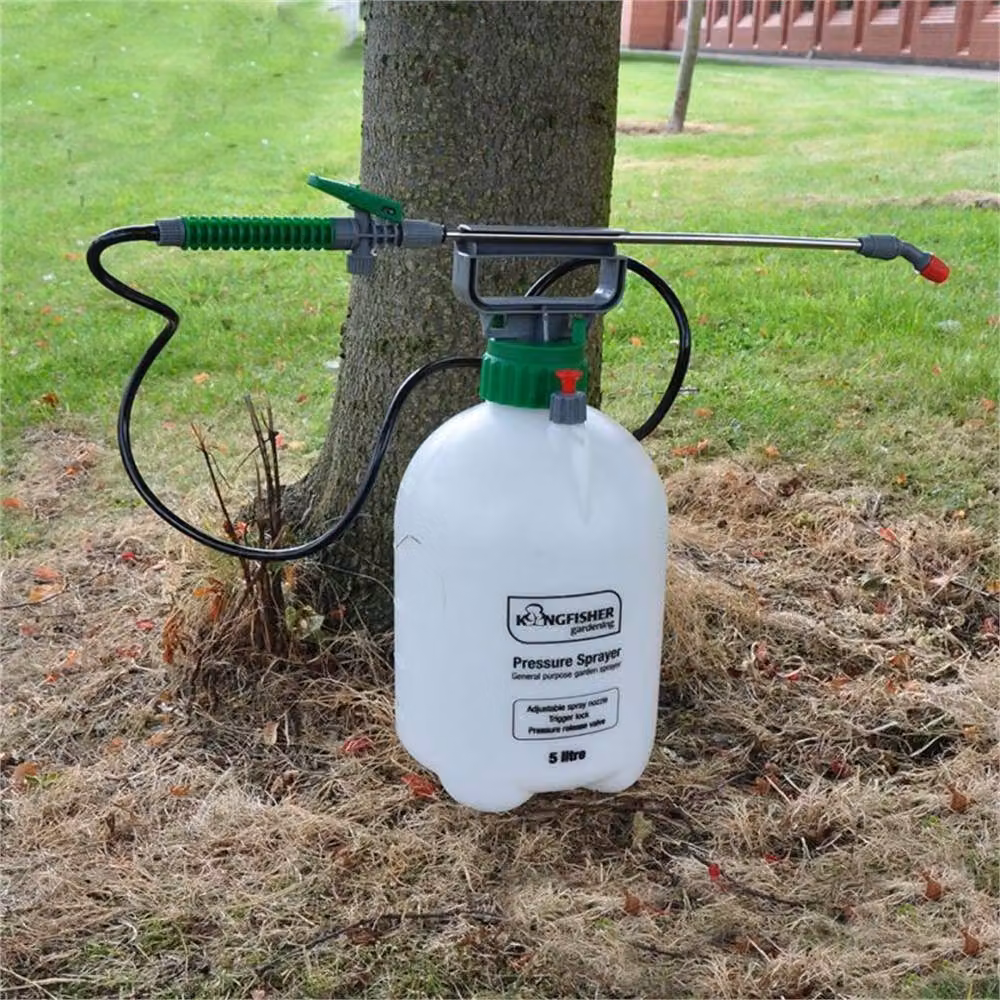 SPETLEK Manual Pressure Sprayer Chemical Weed Spray Bottle, 5 l, White – 2