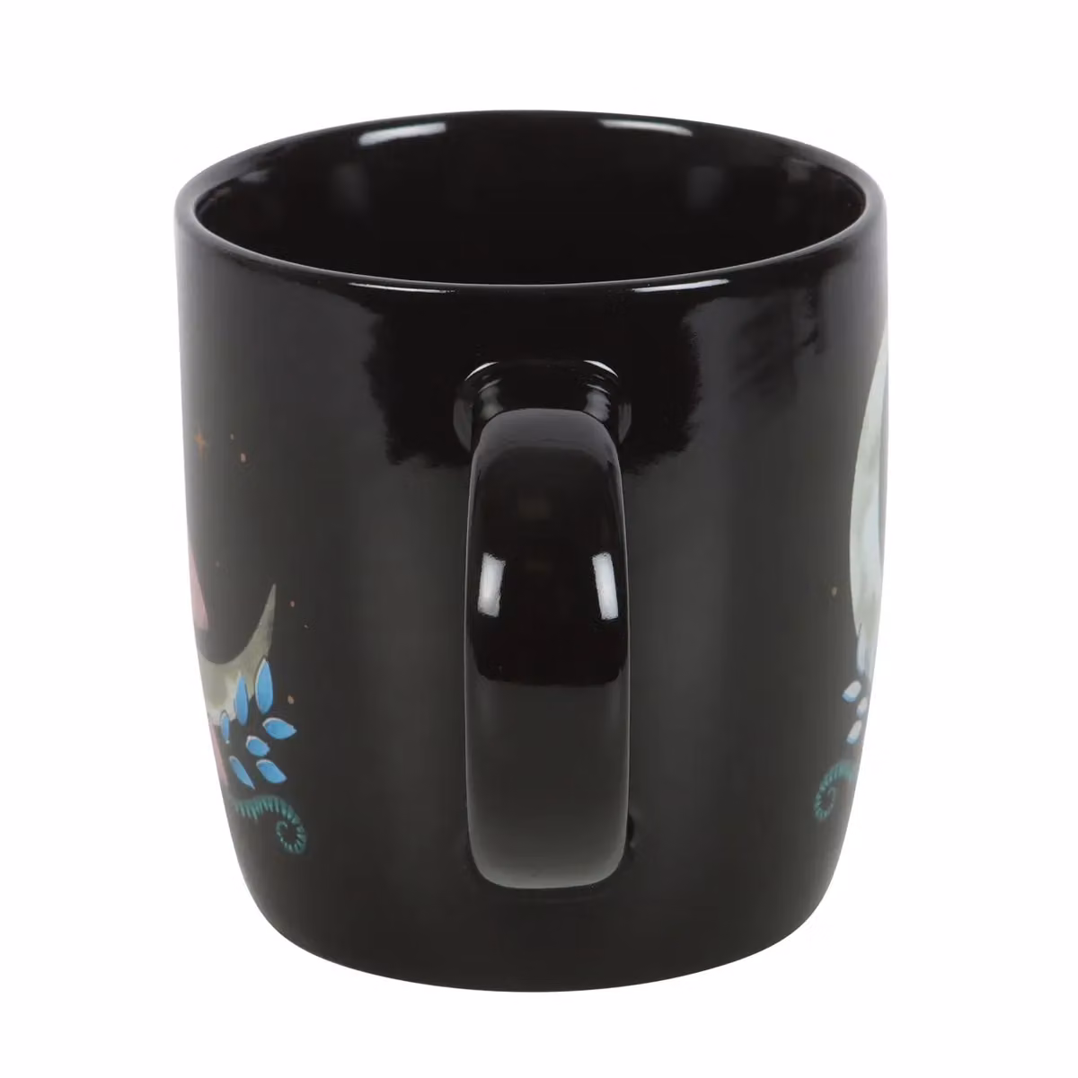 Something Different Mystical Moon Ceramic Mug in Black – 3