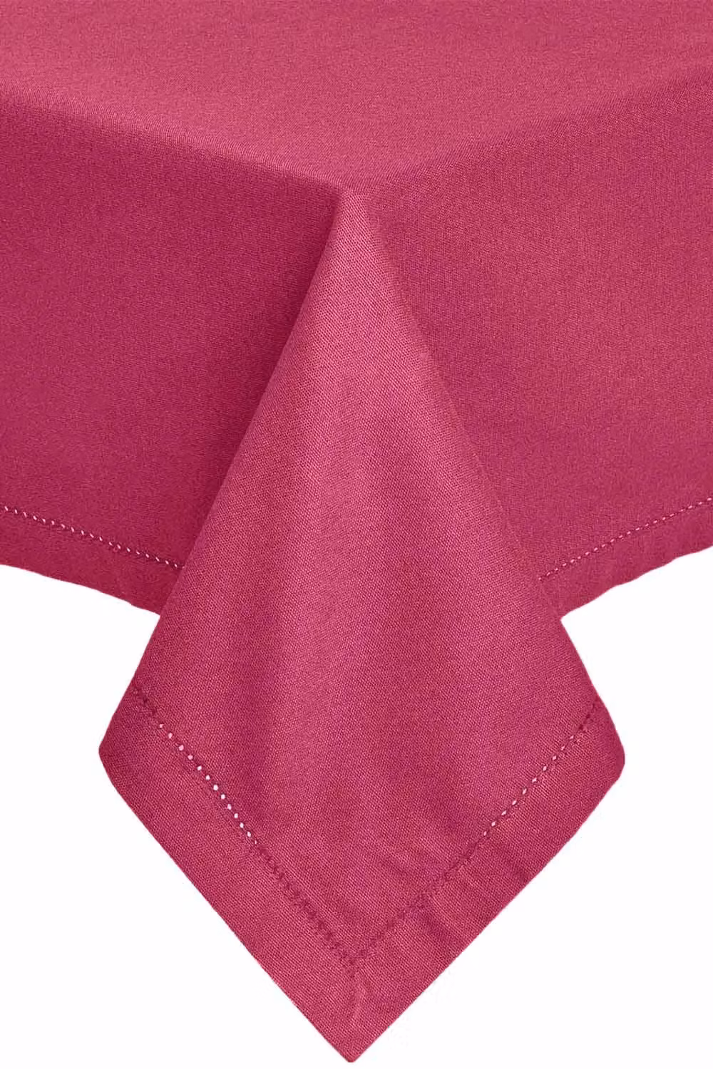Homescapes Plain Cotton Square Tablecloth in Purple, 137 x 137 cm – 2