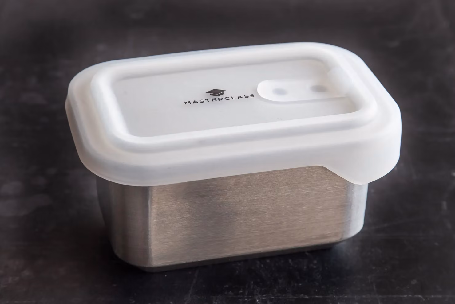 MasterClass All-in-One Stainless Steel Food Storage Container with Lid, Silver, 750 ml – 5
