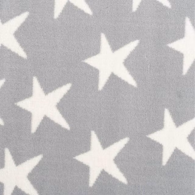 The Rug House Grey and Yellow Bordered Square Kids Bedroom Play Room Rug, W/D/H: 120 x 120 x 0.8 cm