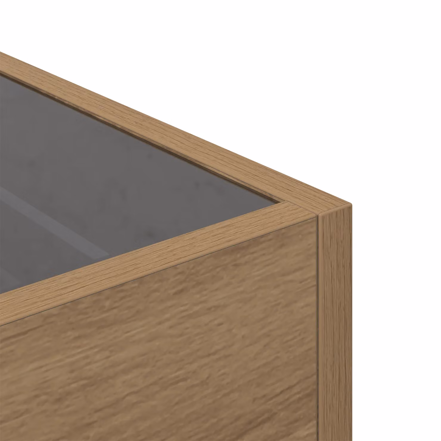 Berkfield Home Artisan Oak Coffee Table in Brown, W/D/H: 50 x 50 x 30 cm – 3