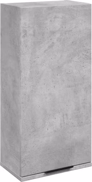 Berkfield Home Wall-mounted Bathroom Cabinet in Concrete Grey, W/D/H: 32 x 20 x 67 cm – 1
