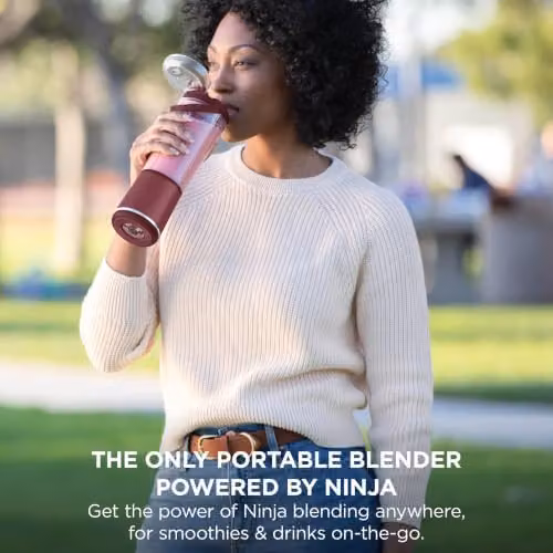 Ninja Blast Cordless Portable Blender in Red, 0.53 l – 2