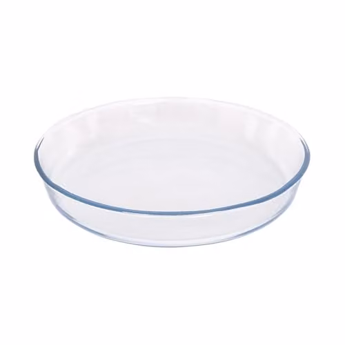 Argon Tableware Round Transparent Glass Casserole Dish, Diameter: 26 cm – 1