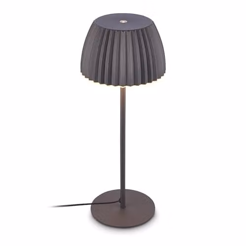 Briloner LED Table Lamp with Touch Dimming, Warm White, Anthracite, W/D/H: 14.3 x 14.3 x 36 cm – 1