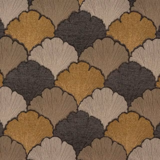 Terrys Pamplona Floral Fabric in Gold