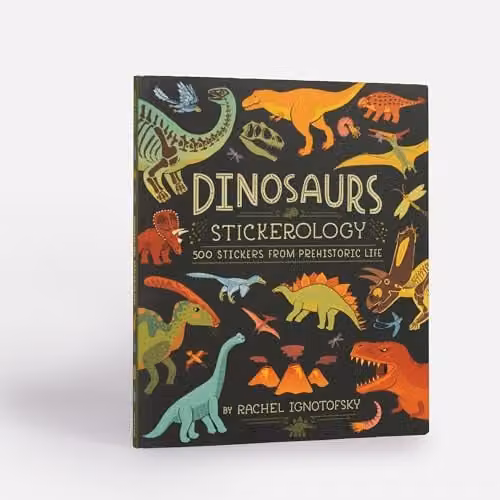 Stickerology Dinosaurs: 500 Prehistoric Life Stickers by Clarkson Potter in Multicolour – 2
