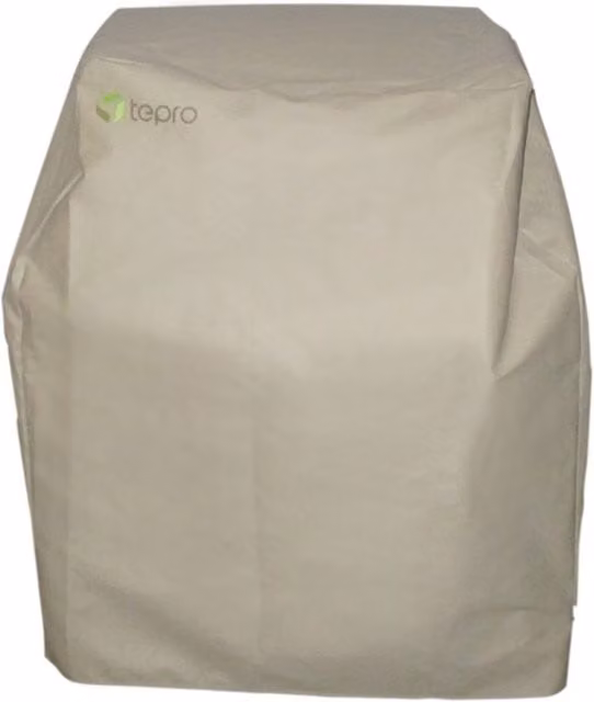 Tepro Toronto Charcoal BBQ Grill Cover in Grey and Black Polyester