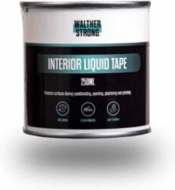 Walther Strong Interior Liquid Tape, White, 1 l
