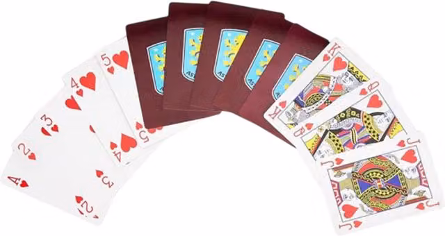 Aston Villa FC Classic Playing Card Deck in Claret and Blue