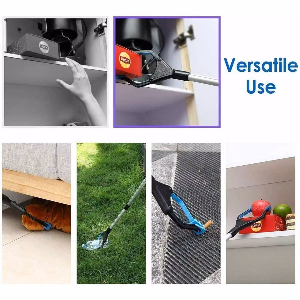 KORVIXA Folding Aluminium Garbage Litter Picker in Blue – 2