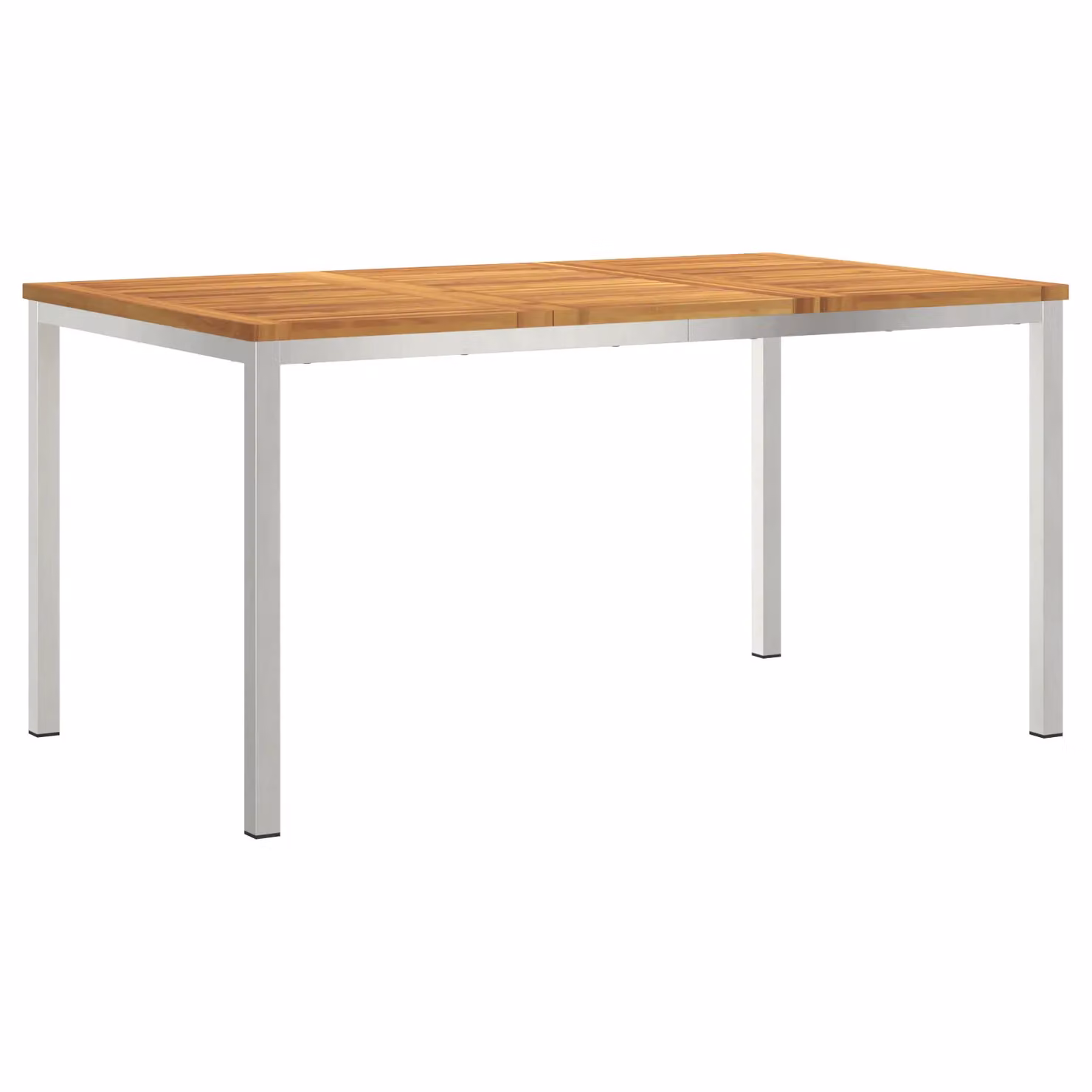 Berkfield Home Modern Outdoor Dining Table in Brown Solid Acacia Wood, W: 150 cm, D: 90 cm, H: 75 cm – 2