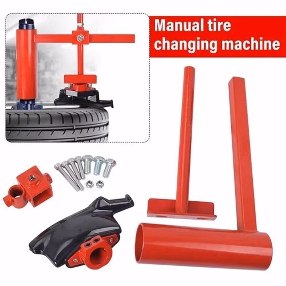 SPETLEK Manual Tire Changer Duck Head Modification Kit in Red – 3